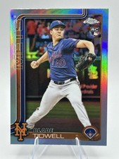 2025 Topps Chrome Update Blade Tidwell #USC14 Refractor RC New York Mets