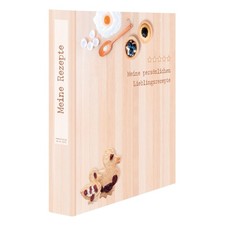 PRICARO Rezeptordner "Backen" A4 1 Stück Ringbuch Ordner für DIY Rezepte
