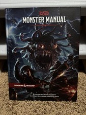 D D 5E Core Rulebook Monster Manual Dungeons and Dragons 5th Edition