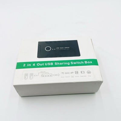 USB 3.0 Switch, ABLEWE KVM Switch Selector 2 Computers Sharing 4 Devices