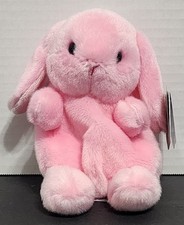 Aurora - Palm Pals - Petal Pink Lop Bunny - Seasonal Plush 1-600 - New With Tag