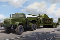 Hobby Boss 1:35 Ukrainian KRAZ-6446 Tractor With MAZ/CHMZAP-5247G Semitrailer