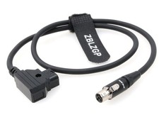 Zblzgp D-Tap To Mini 4-Pin Xlr Female Power Cable For Tvlogic Vfm Monitor Alpha_