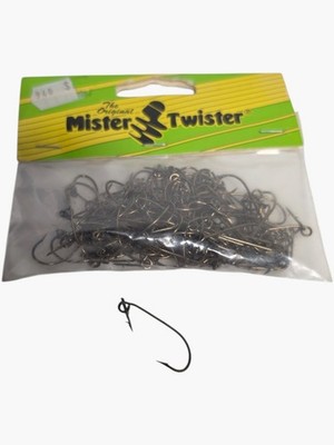100 COUNT PACK Mister Twister Keeper Hook Bronze SIZE 4 NEW OLD STOCK NOS