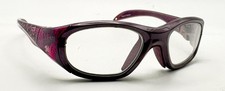 Vintage Liberty Sport Morpheus Purple Oval Sunglasses FRAMES ONLY Taiwan