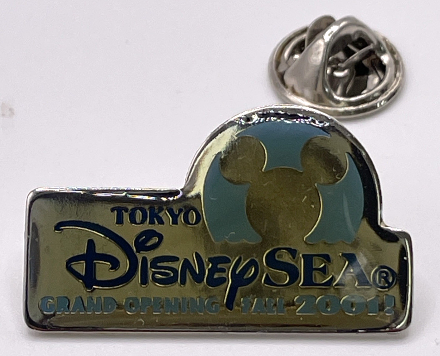Disney Pin Tokyo Disney Sea Grand Opening Fall 2001 Blue Read Description