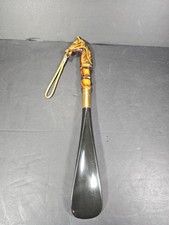 VTG Hermes Style Equestrian Horse Shaped Shoe Horn, Japan