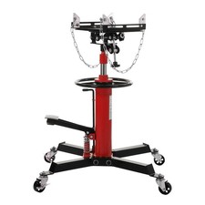 Heavy-Duty 1100 LBS Transmission Jack with 1-Stage Hydraulic Ram, Telescoping