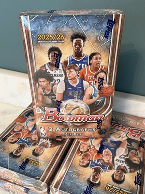 2025-26 Bowman Basketball Factory Sealed Hobby Box