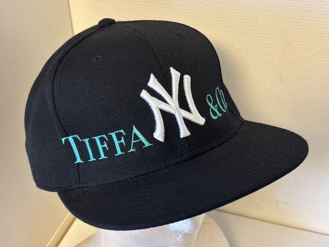 OTTO New York NY Yankees x Tiffany & Co. Baseball Cap Black New from Japan Rare