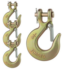 14 Chain Hooks 4pcs Clevi Slip Hook With Safety Latch 12600 Lb Heavy Duty G 14 Chain Hooks 4pcs Clevi Slip Hook With Safety Latch 12600 Lb Heavy Duty G