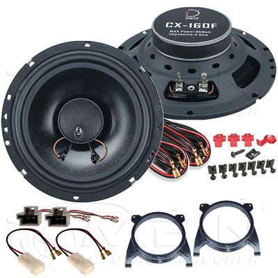 DIETZ AUTO LAUTSPRECHER für VOLVO S70 Typ P80/LS 1996-2000 Heckablage 85W #BEHZ