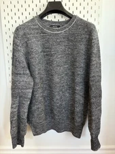 A.P.C. Wool Grey Marled Melange Sweater Men's M