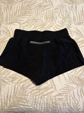 lightweight-black-polyester-blend-athletic-shorts-with-elastic-waistband-small