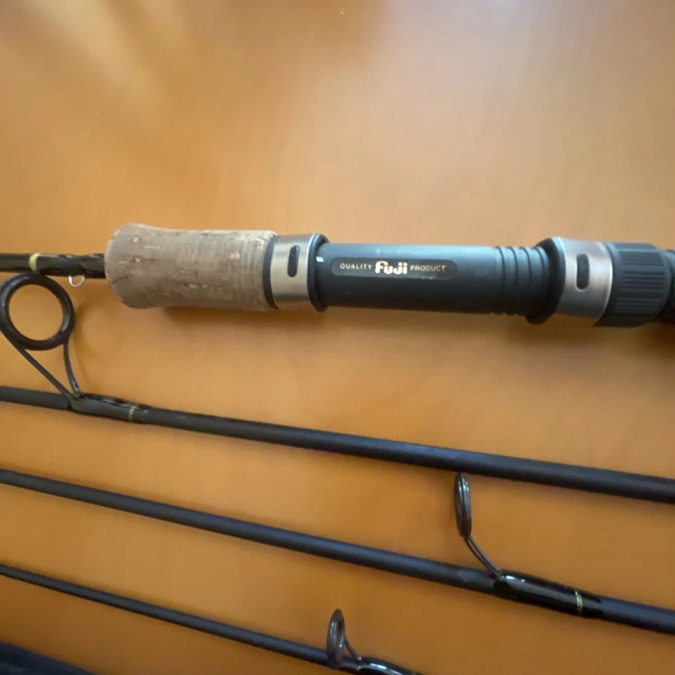 Daiwa Heartland Travel Rod In 4pc Ultralight Trout Spinning Rod HL T604ULFS New - Image 4 of 4