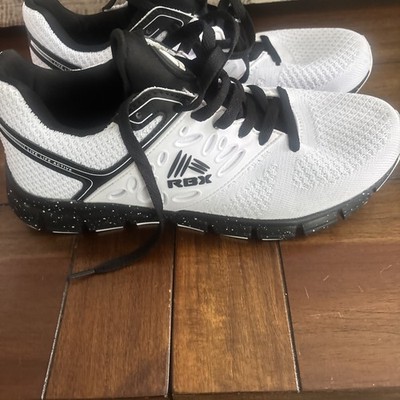 RBX Training SHOES    WHITE AND BLACK. 9.5