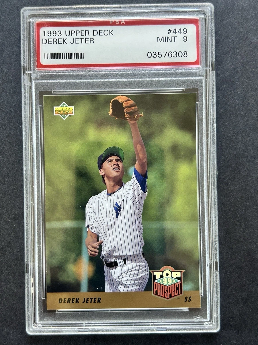 Derek Jeter Professional Sports Authenticator (PSA) Baseball