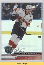 2023-24 Upper Deck Series 2 Silver Foil Eetu Luostarinen #327 READ 8tn