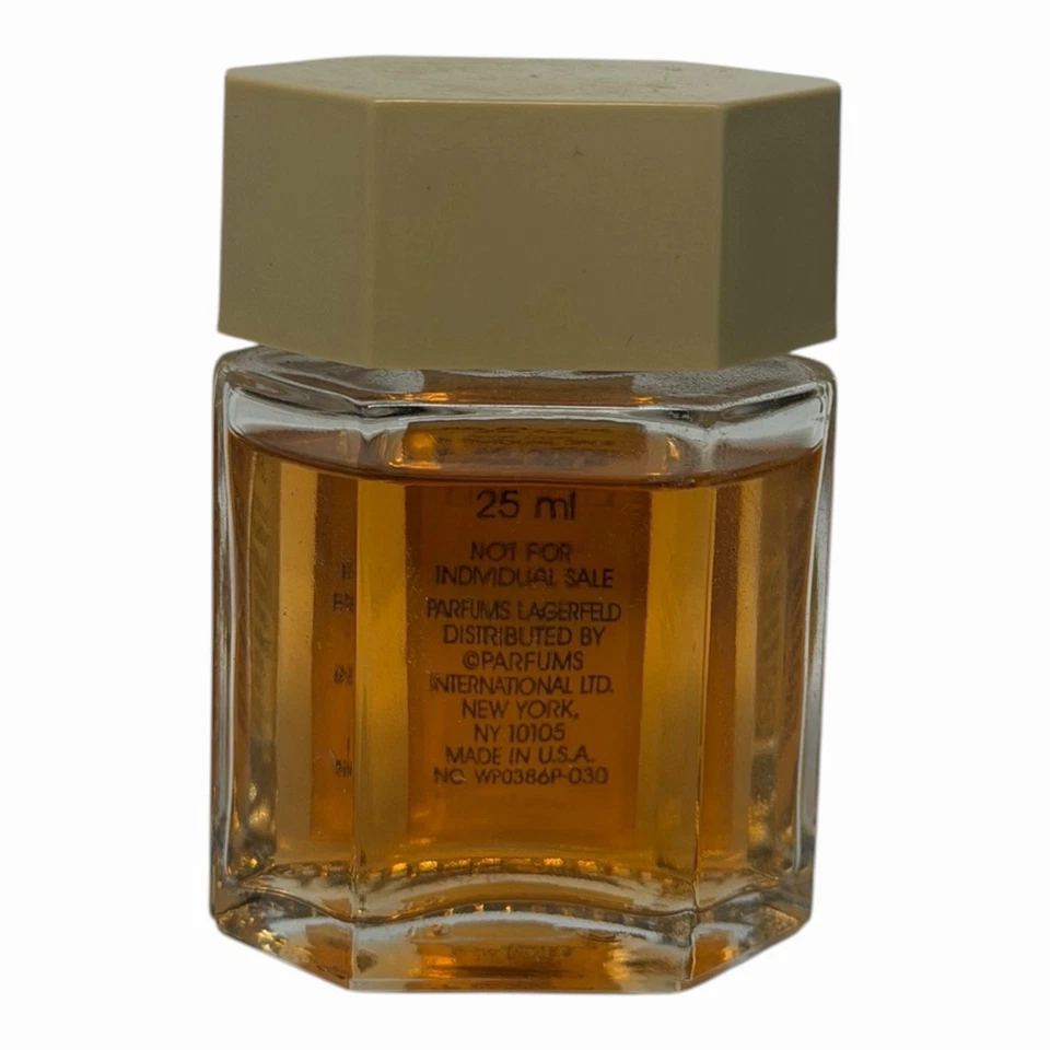 Salpicaduras para después del afeitado vintage Lagerfeld por Karl Lagerfeld 0,85 oz/25 ml para hombre Foto 2 de 3