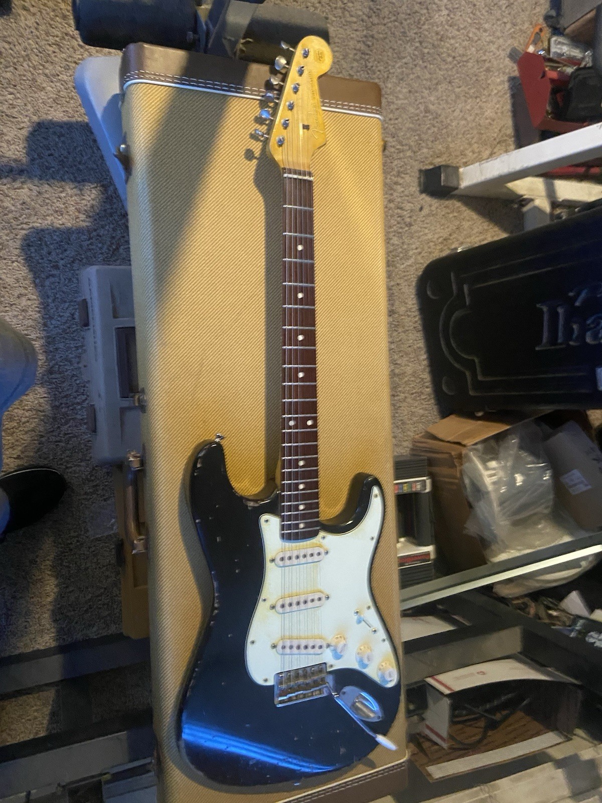 Licensed By Fender,  B Hefner Stratocaster Relic 1961 Replica