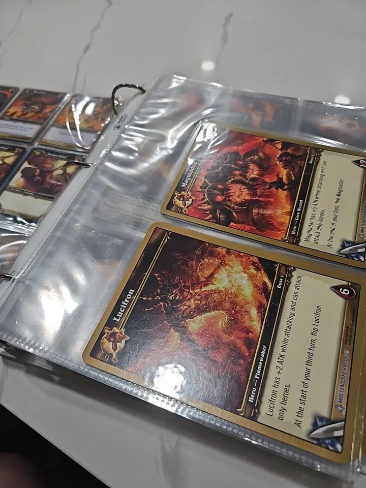 World of Warcraft TCG - World of Warcraft Card Collection for Sale, HUGE BINDER - Image 3 of 4