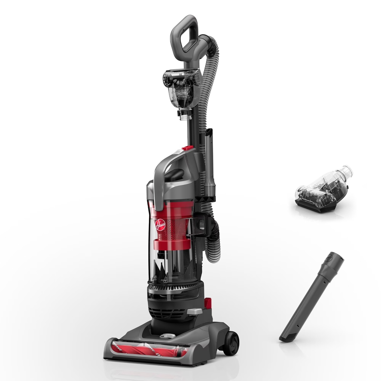 Hoover Rewind Pet Bagless Upright Vacuum Cleaner, Automatic Cord Rewind UH77410V