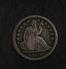 1839 Seated Liberty Dime VG   Lot 4964
