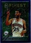 1995 Topps Finest Basketball Jeff Malone #186 PSA 9