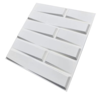 Art3D 12 Pack 3D Plant Fiber Wall Panels 19.7''X19.7'' Panel for Interior Wall