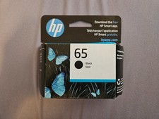 Genuine HP65 Ink Cartridge Black Noir NIB