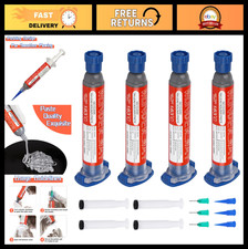 High-Performance No-Clean Tin Lead Solder Paste, 183 C Melting Point, 120g 4x30