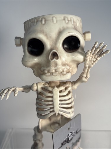 "Nueva figura de plástico Crazy Bonez FRANKY BONEZ Halloween Frankenstein esqueleto 7""" - Imagen 10 de 12