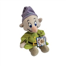 Vintage Walt Disney The Seven Dwarves Dopey Bean Plush 12" Snow White