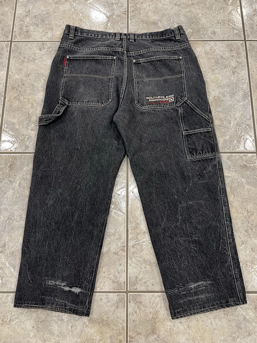 Southpole Black Relaxed Jeans for Men for sale | eBay