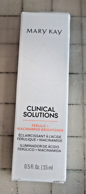 MARY KAY CLINICAL SOLUTIONS FERULIC + NIACINAMIDE BRIGHTENER~177902~NIB!