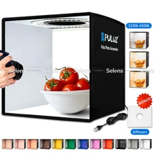 Portable LED Photo Light Box Tent Cube Room Studio 96 LED Photography PULUZ