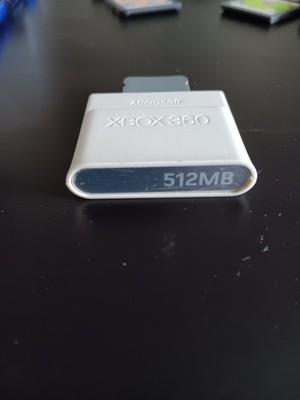 Official OEM Genuine Microsoft Xbox 360 512MB Memory Unit Card