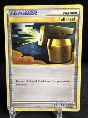 Full Heal 93/123 HeartGold & SoulSilver Base Set Pokemon Card Uncommon 2010