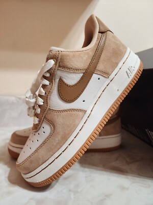 Women's Size 6 NIB Nike Air Force 1 LXX Vachetta Tan Flax Sail af1