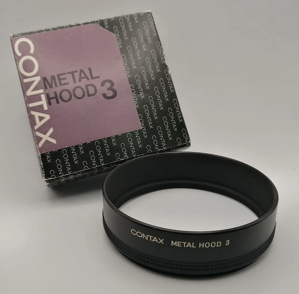 🎦VIDEO👀🌟N MINT🌟 CONTAX Metal Hood 3 Lens Shade Sun visor E86 86 86mm JAPAN - Image 2 of 4