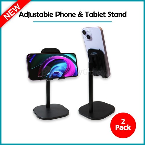 2X Adjustable Cell Phone Stand Holder Desk Dock Mount For Samsung Galaxy S22/S23 - 第 1/5 張圖片