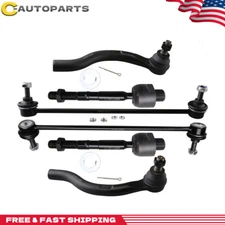 6x For 2012 - 2022 Honda Civic Acura ILX Front Tie Rod End Sway Bar Suspension