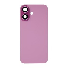 Back Glass Magnets Camera Lenses for Apple iPhone 16 Pink Replacement Repair