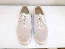 Mens Tommy Bahama RELAX Rum Runner Boat Shoes Size 10.5 Beige Suede