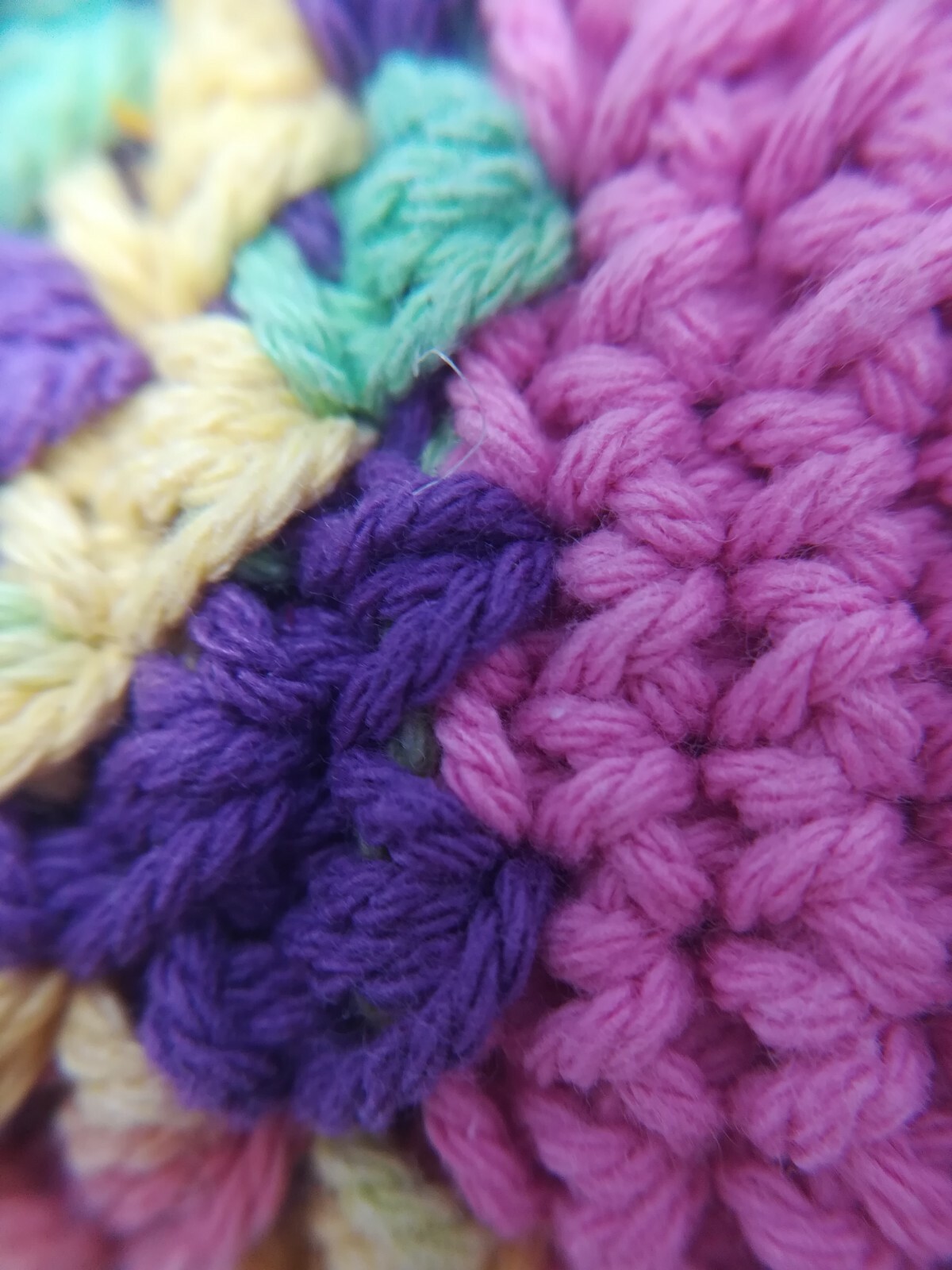 Crochet Knitted 100 Handmade Accessory Girl Kid Teen Small Bag Cross