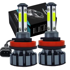 2/20x H7/H11/9005/9006/5202/9012 LED Headlight Kit High/Low Beam Fog Light Bulbs