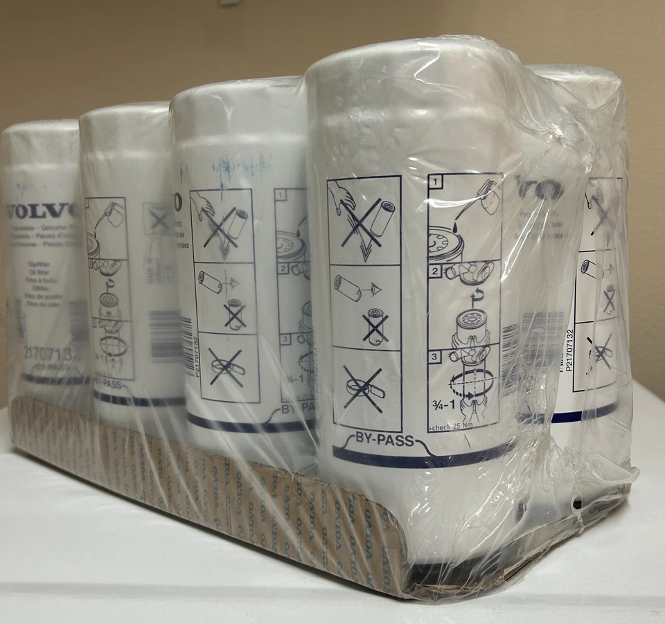 Volvo 21707132 Oil Filter New Set Of 8 - Image 2 of 4