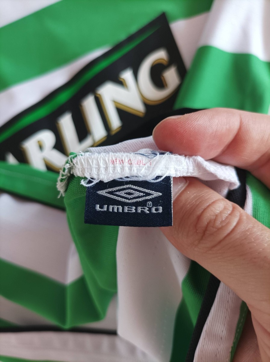 セルティックサッカー ユニフォームアンブロ CARLING CELTIC 2004 2005 HOME FOOTBALL SHIRT UMBRO CARLING JERSEY