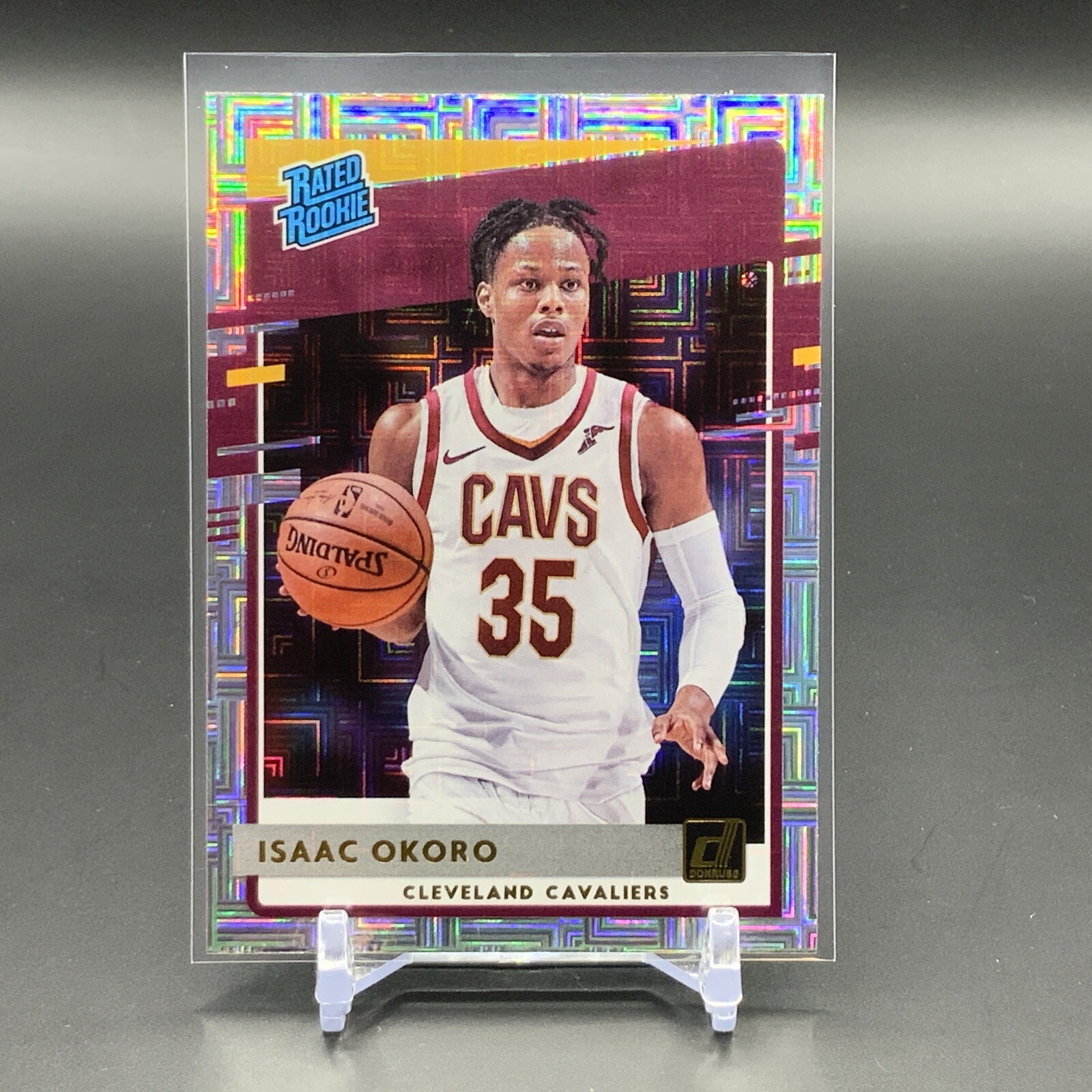 2020-21 Panini Donruss Choice Isaac Okoro Rated Rookie Mojo #203 RC (IYC646)