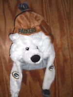 Forever Collectibles Green Bay Packers Dangle Mascot Hat With Tags Forever Collectibles Green Bay Packers Dangle Mascot Hat With Tags